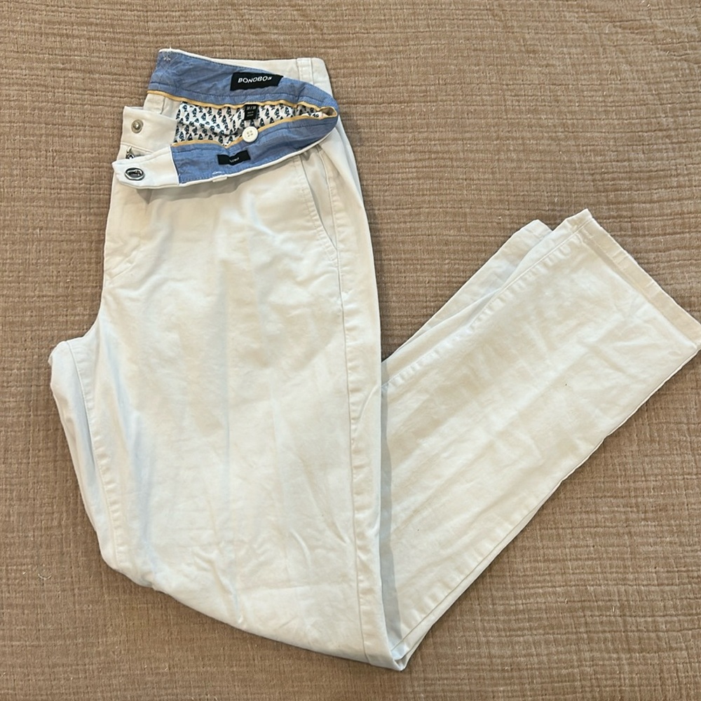 Bonobos - The Original Chino - Bright White - Men’s